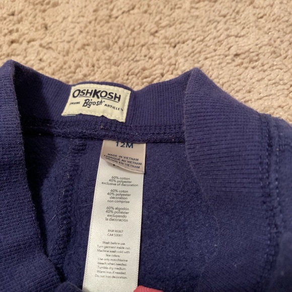 Toddler blue sweat pants - Picture 2 of 2